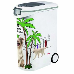 Curverkonténer kutyatáphoz, kutyaminta, 54 l / 20 kg, 54 l kép