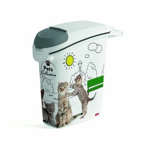 Curver Takarmánytartó, macska mintás, 23 l / 10 kg, 10 l kép