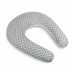 Bellatex Csillagok szoptatós párnahuzat szürke, 180 cm kép