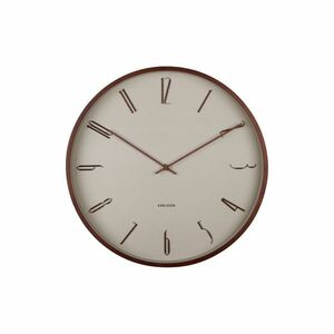 Karlsson 6014WG design falióra bézs, átmérő: 40 cm kép