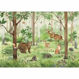 Fototapeta XXL Forest Kids 360 x 254 cm, 4 részes kép