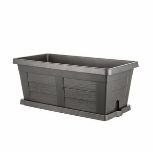 Bama Legno kerti nagy térfogatú virágláda antracit, 60 x 30 x 25 cm, antracit, 60 cm kép