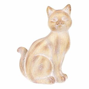 Kerti dekoráció Lady cat szobor, polirezín, 19 x12 x 26 cm kép