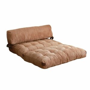 Fold Kadife 2 Camel kinyitható kanapé, világosbarna kép