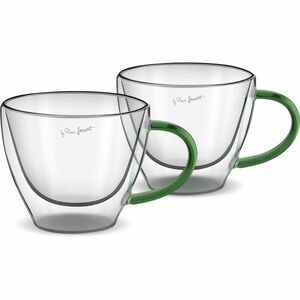 Lamart LT9115 2 részes cappuccino pohárkészletVaso, 190 ml, zöld, zöld kép