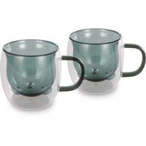 Lamart LT9127 2 részes Bear Vaso pohárkészlet, 250ml, zöld kép