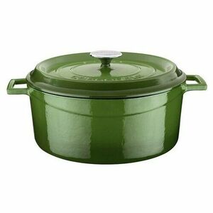 LAVA Metal Öntöttvas edény, átmérő 28 cm, zöld, 6, 7 l kép