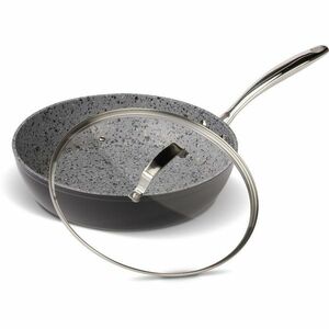Lamart LT1262 serpenyő fedéllel Granit, átmérő 28cm kép