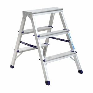 Alumet AD 7203 Alumínium kétoldalas lépcső, 2x 3fok, 60 cm kép
