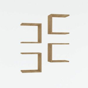 Base Sapphire Oak polc, 4 db, természetes kép