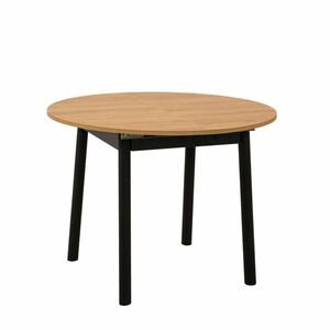 Oliver Oak Black étkezőasztal, fekete kép