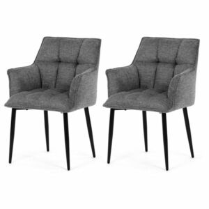 DCH-J2139 GREY2 étkezőszék szett, 2 db, szürke kép