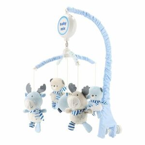 Baby Mix rénszarvasok és mackókkKörhinta a kiságy fölé kép
