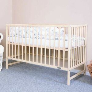 New Baby Basic kiságy, natúr kép