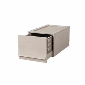 Wave Junior Wood moduláris tárolódoboz kerekek nélkül 43, 4 x 27, 2 x 22 cm, barna, keskeny - 1 fiók kép