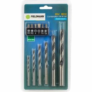 Fieldmann FDV 9012 fúrókészlet bitekkel, 12 db kép