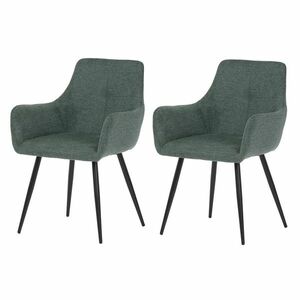 DCH-226 GRN2 étkezőszék szett, 2 db, zöld kép