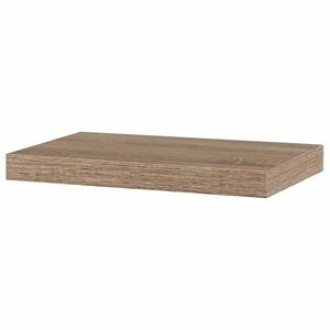 Fali polc P-023 SON1 tölgyfa sonoma, 40 x 24 x 4 cm, természetes kép