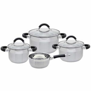 Elo 50904 Basic 4 részes rozsdamentes acéledénykészlet Black Steam kép