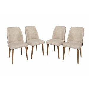 Nova Cream and Walnut étkezőszék szett, 4 db, 4 db kép