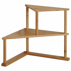 Kesper 58802 Konyhai sarokpolc bambusz, 52 x 39 x 29, 5 cm, természetes kép