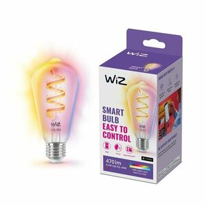 Szálas okos izzó E27, 6 W – WiZ kép