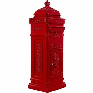 STILISTA Antik postaláda 102, 5 x 34 x 30 cm piros kép