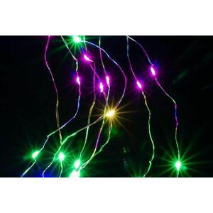 Akkukhoz való 2 db fényhuzal szett 8 db LED színes kép
