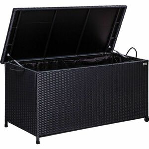 STILISTA Kerti tároló doboz 122 x 62 x 56 cm fekete kép