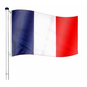 FLAGMASTER® Zászló rúddal Francia FRA 650 cm kép