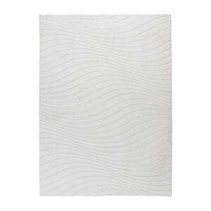 Szőnyeg, hullámmintás, törtfehér, poliészter, 200x290 cm - VOLANTE - Butopêa kép
