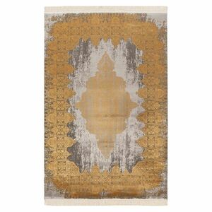 Szőnyeg, Pierre Cardin, díszes, arany - szürke, akril - viszkóz, 120x170 cm - CHANSON D'OCRE - Butopêa kép