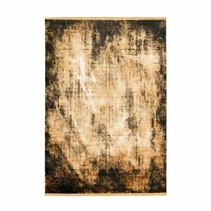 Szőnyeg, Pierre Cardin, fényes hatású, arany - fekete, lyocell - viszkóz - akrill, 80x150 cm - UNIVERS - Butopêa kép