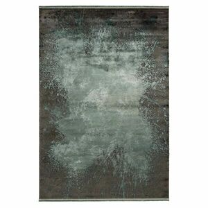 Szőnyeg, Pierre Cardin, fényes hatású, sötétzöld - barna, tencel - viszkóz - akrill, 200x290 cm - LOST - Butopêa kép