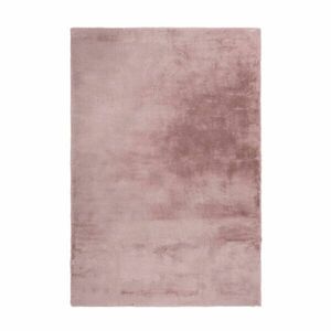 Szőnyeg, szőrme, púderrózsaszín, poliészter, 200x290 cm - DOUCEUR - Butopêa kép
