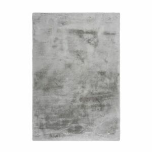 Szőnyeg, szőrme, ezüst, poliészter, 200x290 cm - DOUCEUR - Butopêa kép