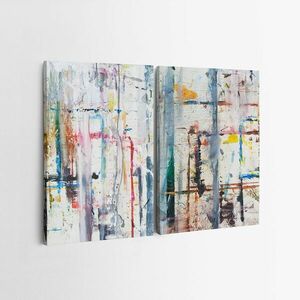 Falikép szett, 2 db, sokszínű, 50x70 cm - Butopêa kép