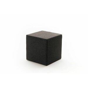Puff, szögletes, szövet, sötétszürke - Butopêa kép
