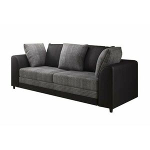 CLOE 3 kanapé - jumboGrey/ViperBlack kép