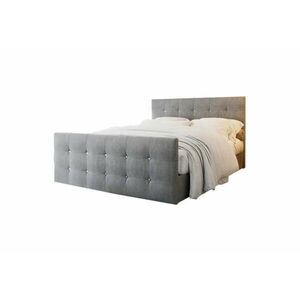 NAOMI boxspring kárpitozott ágy - cosmic 160 / 160x200 / felső matrac nélkül kép
