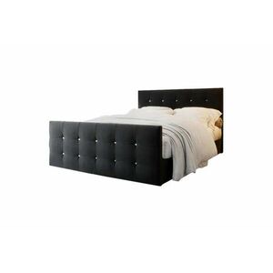 NAOMI boxspring kárpitozott ágy - cosmic 100 / 180x200 / felső matrac nélkül kép