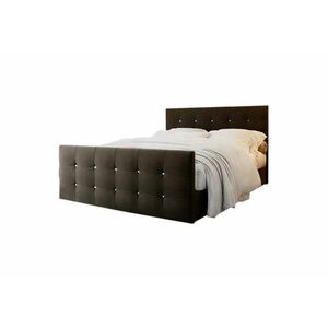 NAOMI boxspring kárpitozott ágy - cosmic 800 / 180x200 / felső matrac nélkül kép