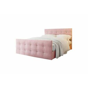 NAOMI boxspring kárpitozott ágy - cosmic 14 / 160x200 / felső matrac nélkül kép