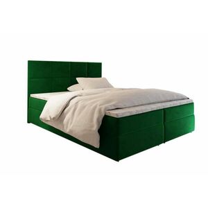 LENY kárpitozott boxspring ágy - kronos 19 / 160x200 / felső matraccal kép