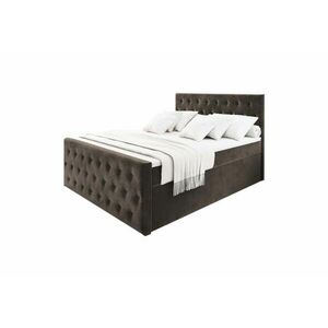 FENDI kárpitozott boxspring ágy - casablanca 8 / 160x200 / IGEN kép