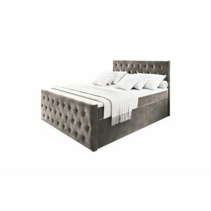 FENDI kárpitozott boxspring ágy - casablanca 14 / 160x200 / IGEN kép