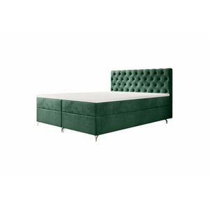 FESTER 2 kárpitozott boxspring ágy - monolith 37 / 140x200 kép
