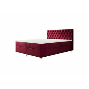 FESTER 2 kárpitozott boxspring ágy - monolith 59 / 180x200 kép