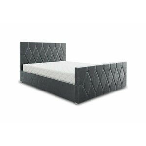 ADELINE boxspring kárpitozott ágy - itaka 50 / 160x200 kép