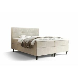 AMIR boxspring kárpitozott ágy - Krém / 200x200 kép